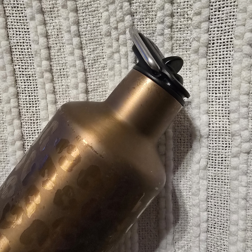 Brumate Gold Leopard Water Bottle